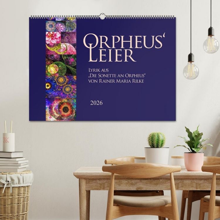 Produktbild: Orpheus' Leier (Wandkalender 2026 DIN A2 quer), CALVENDO Monatskalender