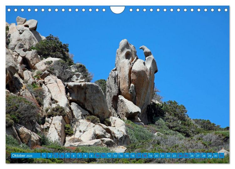 Produktbild: Traumhaftes Sardinien (Wandkalender 2026 DIN A4 quer), CALVENDO Monatskalender