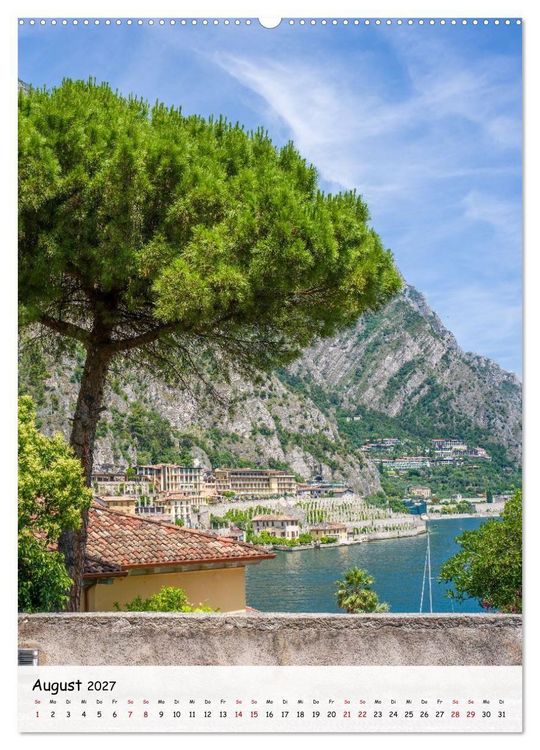 Produktbild: Limone sul Garda - Perle am Westufer des Gardasees (Wandkalender 2027 DIN A2 hoch), CALVENDO Monatskalender