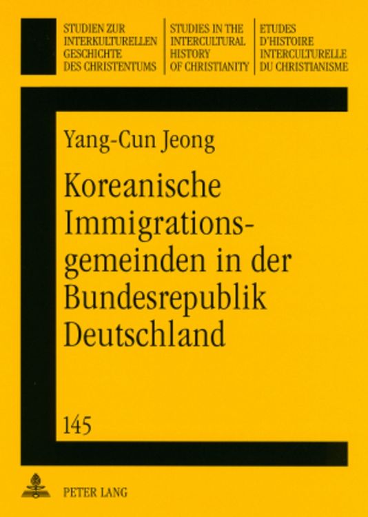 Produktbild: Koreanische Immigrationsgemeinden in der Bundesrepublik Deutschland