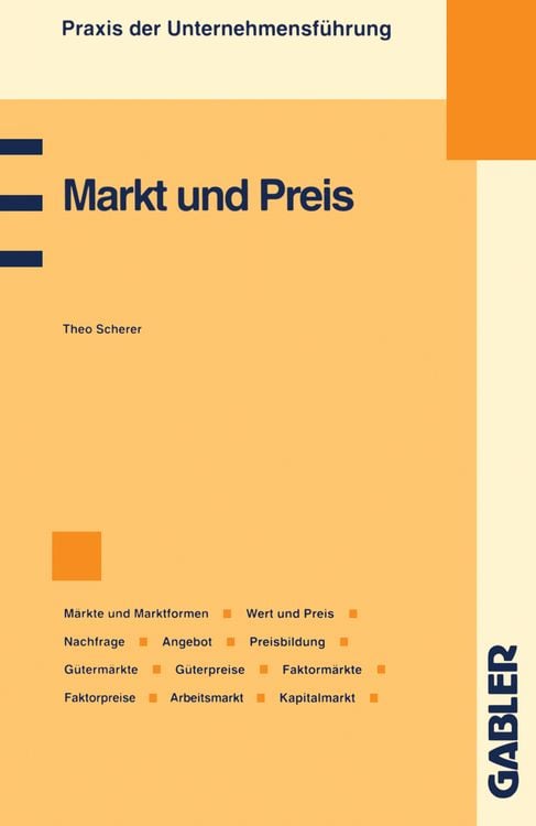 Produktbild: Markt und Preis