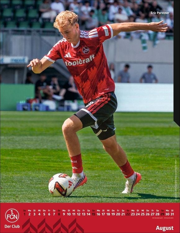 Produktbild: 1. FC N&uuml;rnberg Posterkalender 2027