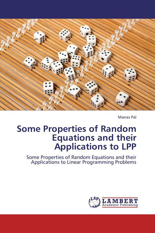 Produktbild: Some Properties of Random Equations and their Applications to LPP