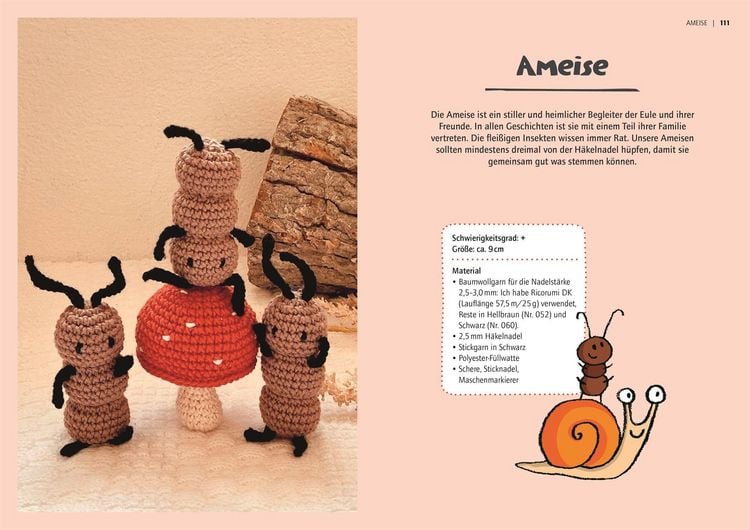 Produktbild: Die kleine Eule & ihre Freunde. Das offizielle H&auml;kelbuch