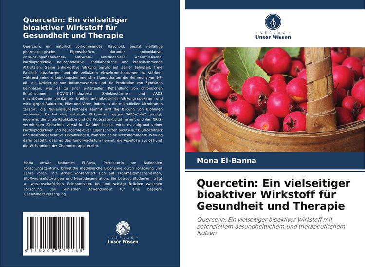 Produktbild: Quercetin: Ein vielseitiger bioaktiver Wirkstoff f&uuml;r Gesundheit und Therapie