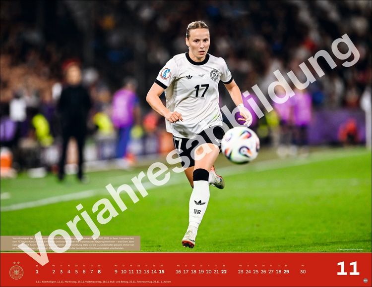 Produktbild: DFB Frauen Posterkalender 2027