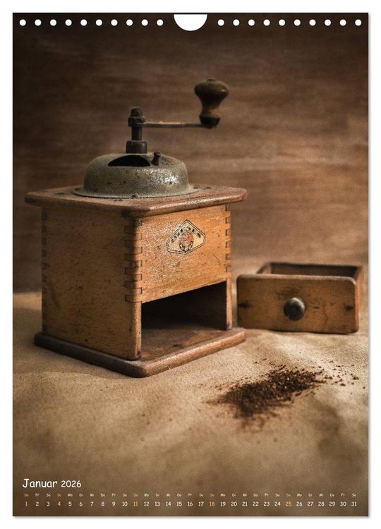 Produktbild: Alte Kaffeem&uuml;hlen (Wandkalender 2026 DIN A4 hoch), CALVENDO Monatskalender