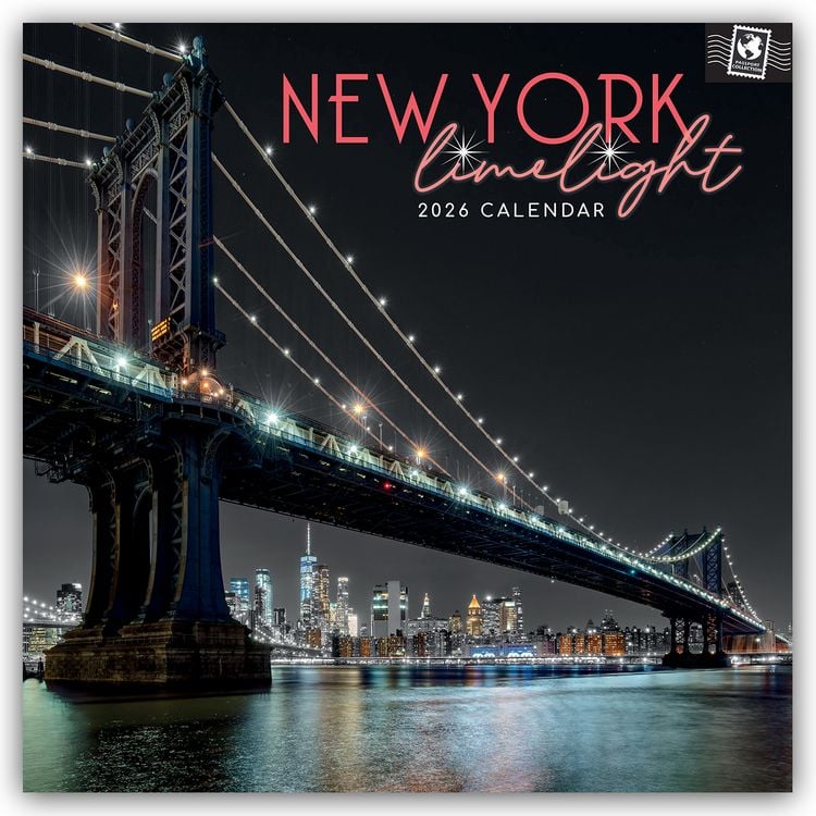 Produktbild: New York Limelight – New York im Rampenlicht 2026 – 16-Monatskalender