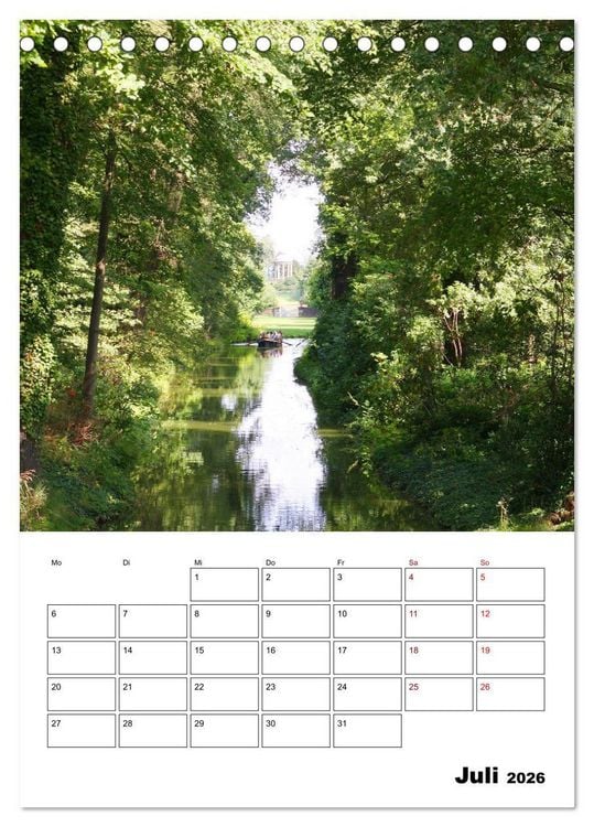 Produktbild: &Ouml;stliches Sachsen-Anhalt (Tischkalender 2026 DIN A5 hoch), CALVENDO Monatskalender