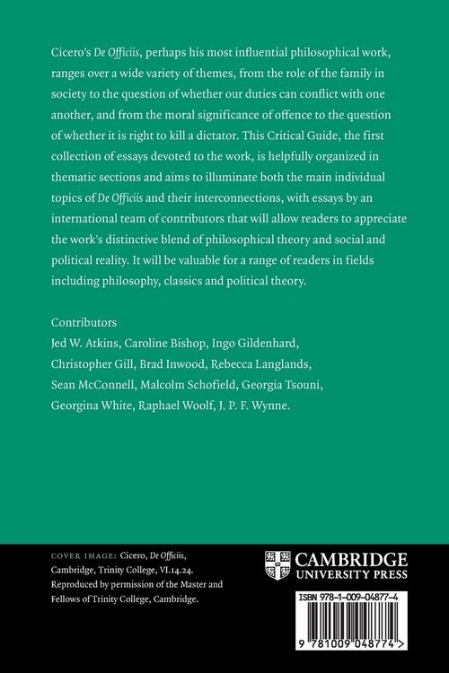 Produktbild: Cicero's 'De Officiis'