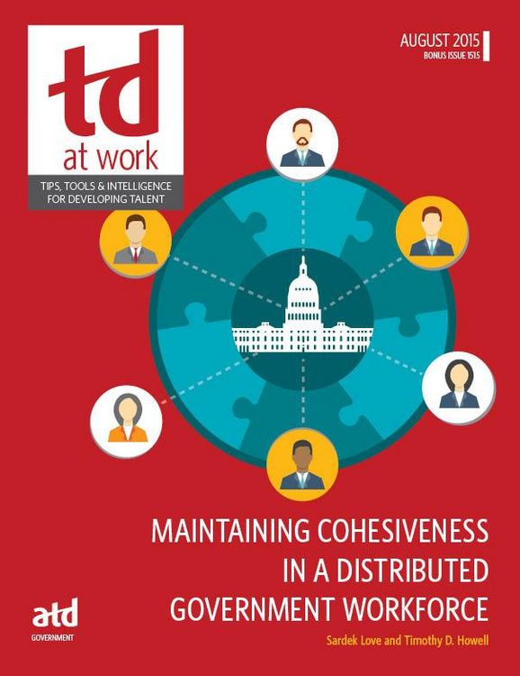 Produktbild: Maintaining Cohesiveness in a Distributed Government Workforce