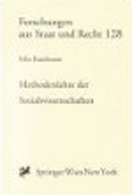 Produktbild: Methodenlehre der Sozialwissenschaften