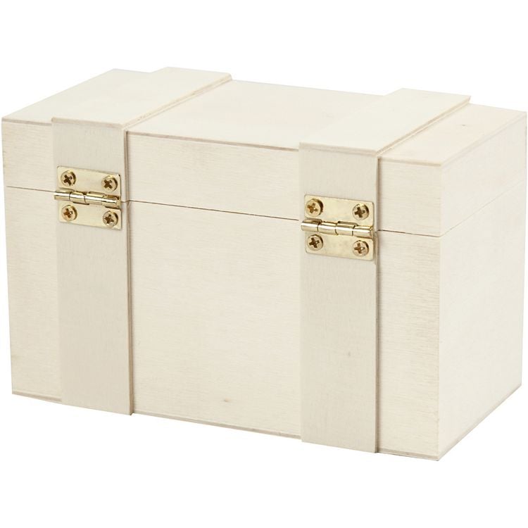 Produktbild: Creativ Company Schatzkiste, H 7,5 cm, L 12 cm, B 6 cm, 1 Stk