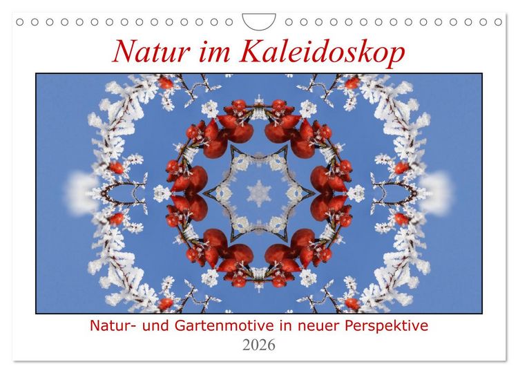 Produktbild: Natur im Kaleidoskop (Wandkalender 2026 DIN A4 quer), CALVENDO Monatskalender