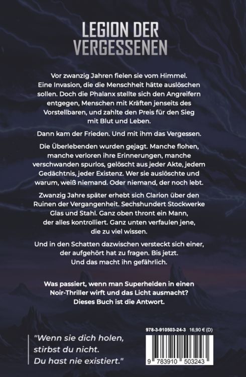 Produktbild: Legion der Vergessenen