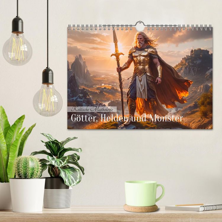 Produktbild: Keltische Mythologie - G&ouml;tter, Helden und Monster (Wandkalender 2026 DIN A4 quer), CALVENDO Monatskalender