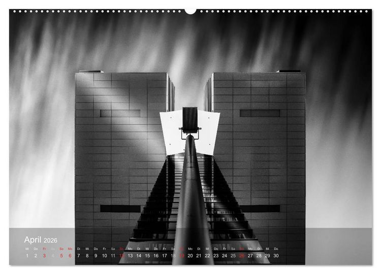 Produktbild: Direction Sky - Faszination Architektur 2026 (hochwertiger Premium Wandkalender 2026 DIN A2 quer), Kunstdruck in Hochglanz