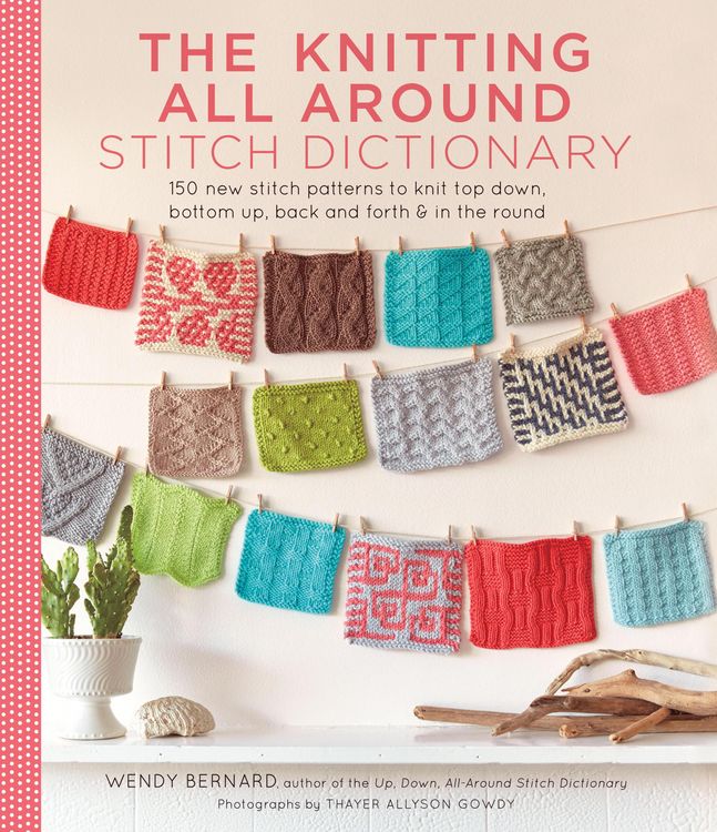 Produktbild: Knitting All Around Stitch Dictionary