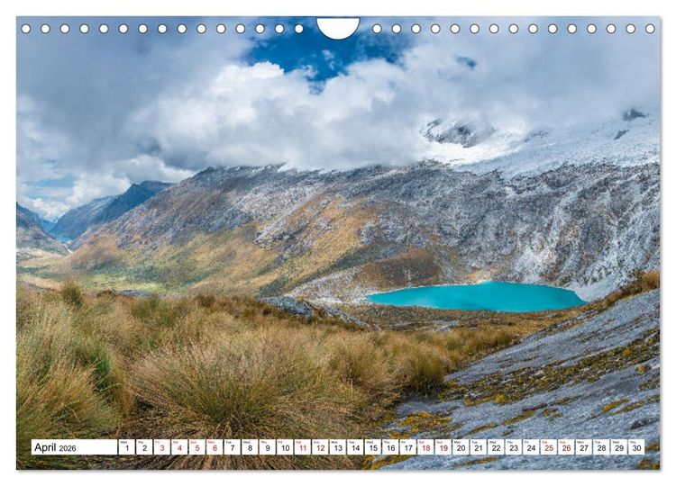 Produktbild: Peru Paradise in the Andes (Wall Calendar 2026 DIN A4 landscape), CALVENDO 12 Month Wall Calendar