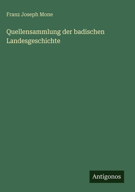 Produktbild: Quellensammlung der badischen Landesgeschichte
