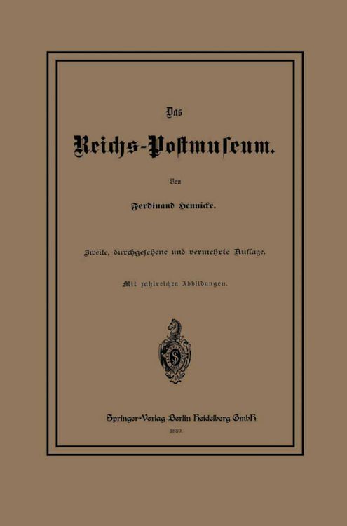 Produktbild: Das Reichs-Postmuseum
