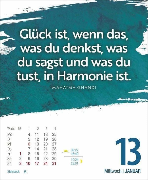 Produktbild: Gl&uuml;ckskalender 2027