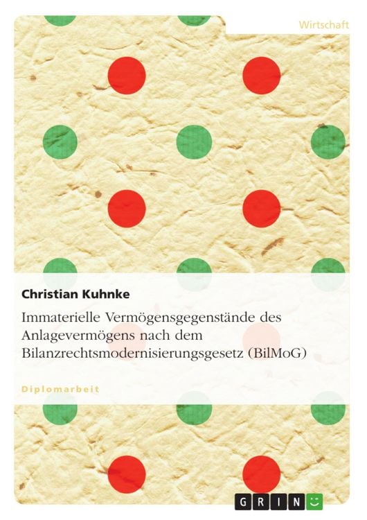 Produktbild: Immaterielle Verm&ouml;gensgegenst&auml;nde des Anlageverm&ouml;gens nach dem Bilanzrechtsmodernisierungsgesetz (BilMoG)
