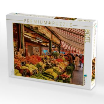 Produktbild: CALVENDO Puzzle Naschmarkt | 1000 Teile Lege-Gr&ouml;&szlig;e 64x48cm Foto-Puzzle f&uuml;r gl&uuml;ckliche Stunden