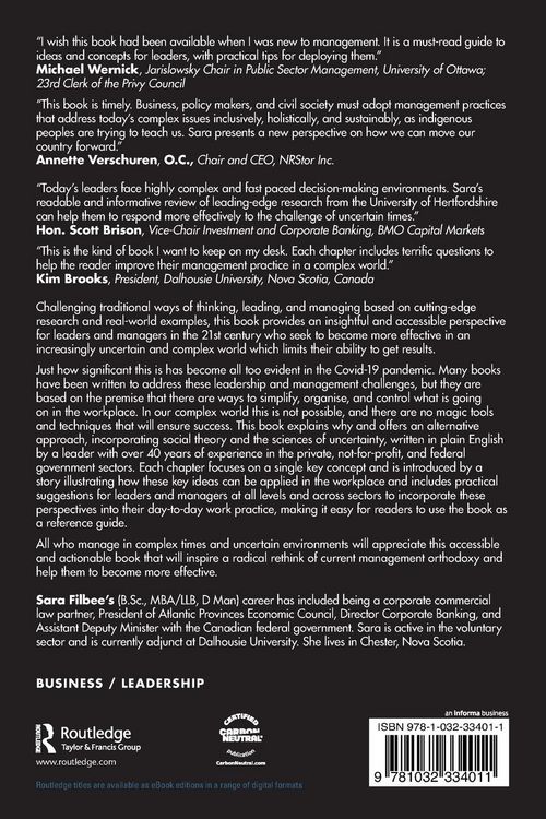 Produktbild: Managing in Complexity