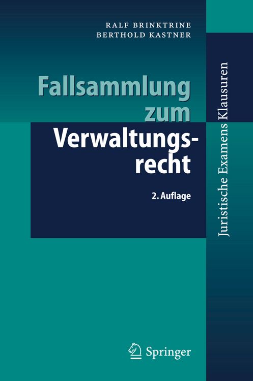 Produktbild: Fallsammlung zum Verwaltungsrecht