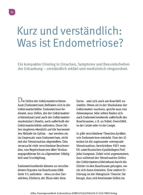 Produktbild: Frauengesundheit: Endometriose