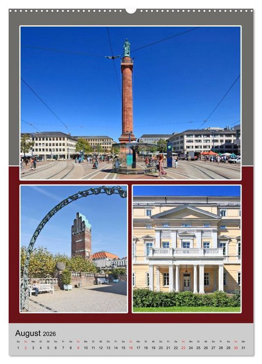 Produktbild: Rhein-Main 2026 vom Taxifahrer Petrus Bodenstaff (hochwertiger Premium Wandkalender 2026 DIN A2 hoch), Kunstdruck in Hochglanz