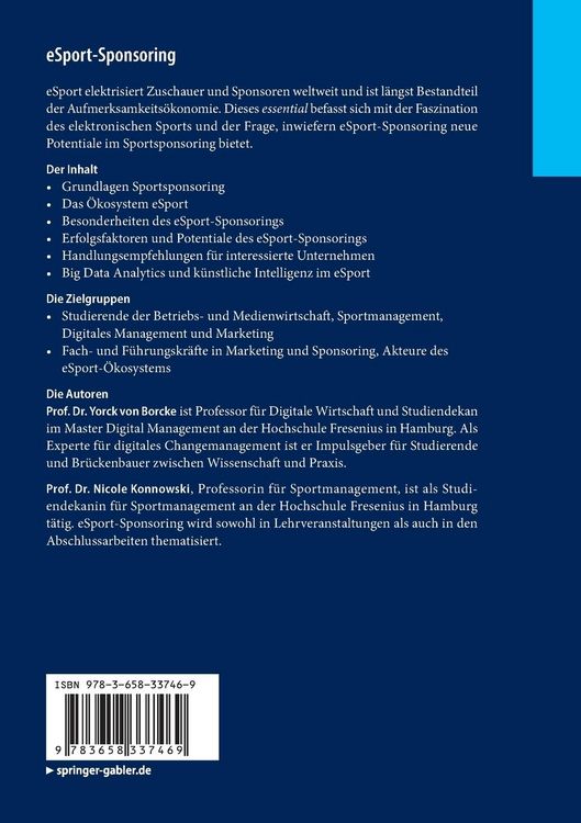 Produktbild: eSport-Sponsoring