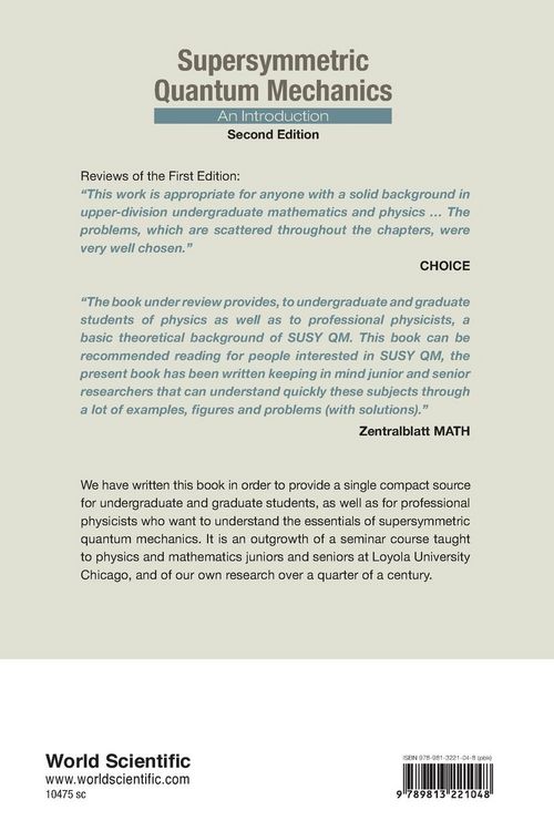 Produktbild: Supersymmetr Quant Mech (2nd Ed)