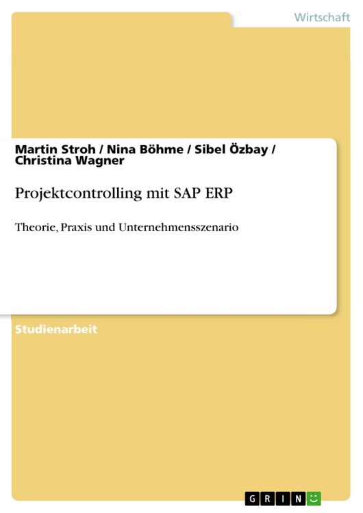 Produktbild: Projektcontrolling mit SAP ERP