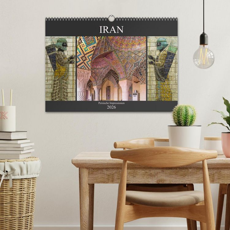 Produktbild: Iran - Persische Impressionen (Wandkalender 2026 DIN A3 quer), CALVENDO Monatskalender