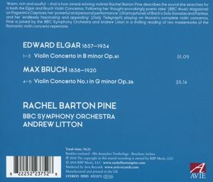 Produktbild: Elgar,Bruch Violin Concertos