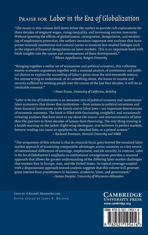 Produktbild: Labor in the Era of Globalization