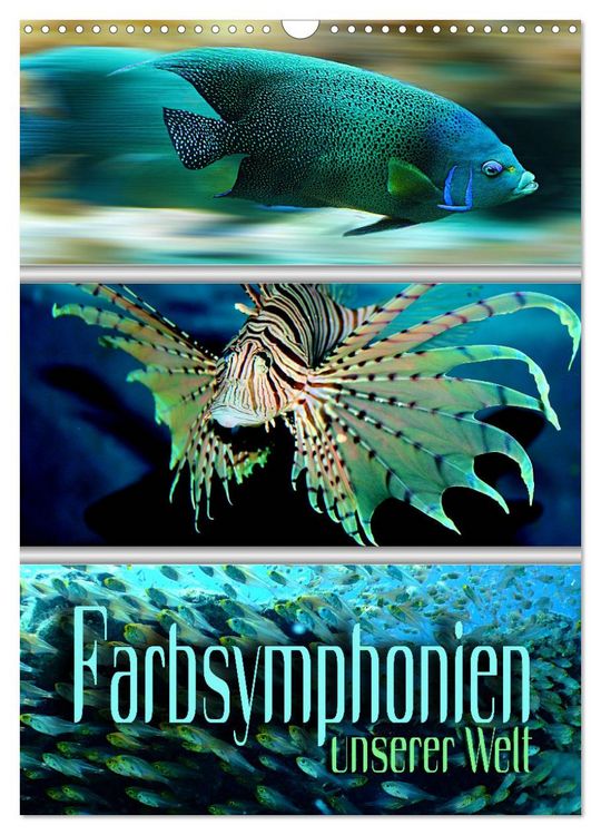 Produktbild: Farbsymphonien unserer Welt (Wandkalender 2026 DIN A3 hoch), CALVENDO Monatskalender