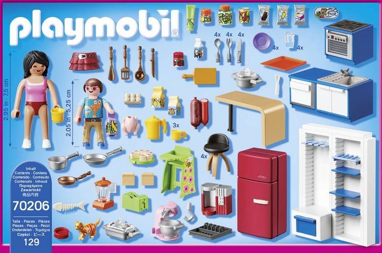 Produktbild: PLAYMOBIL® 70206 Familienküche