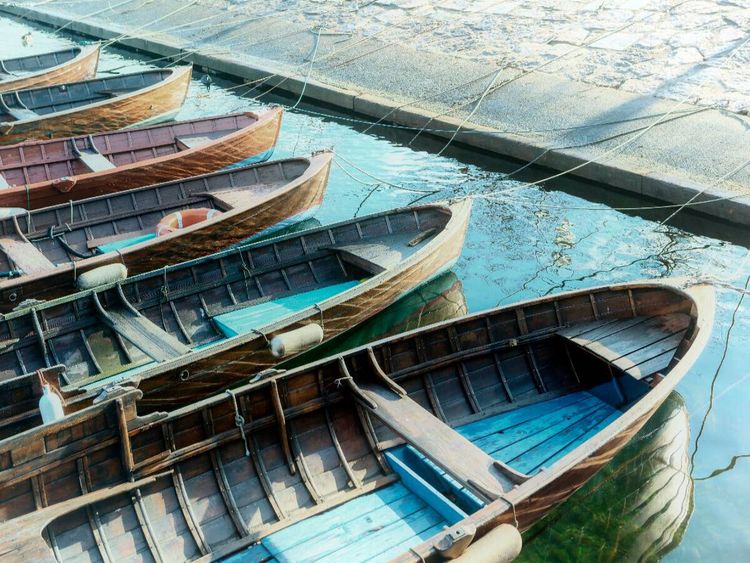 Produktbild: CALVENDO Puzzle Ein Motiv aus dem Kalender Nostalgische Welt der Boote | 1000 Teile Lege-Gr&ouml;&szlig;e 64x48cm Foto-Puzzle f&uuml;r gl&uuml;ckliche Stunden