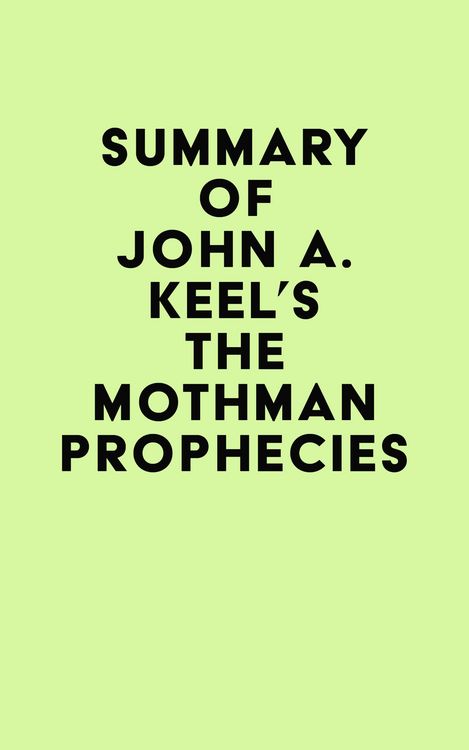 Produktbild: Summary of John A. Keel's The Mothman Prophecies