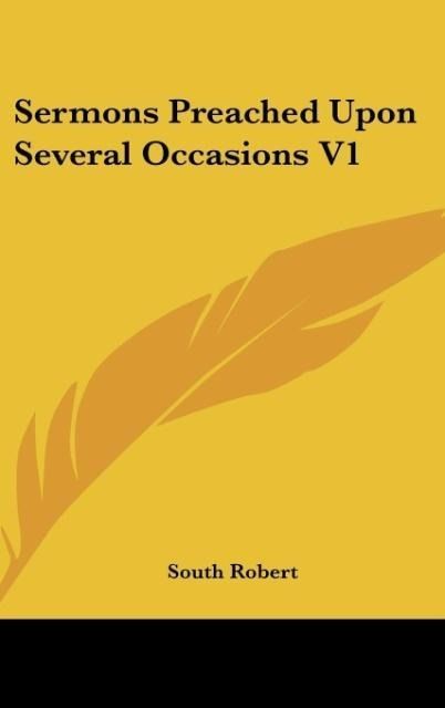 Produktbild: Sermons Preached Upon Several Occasions V1