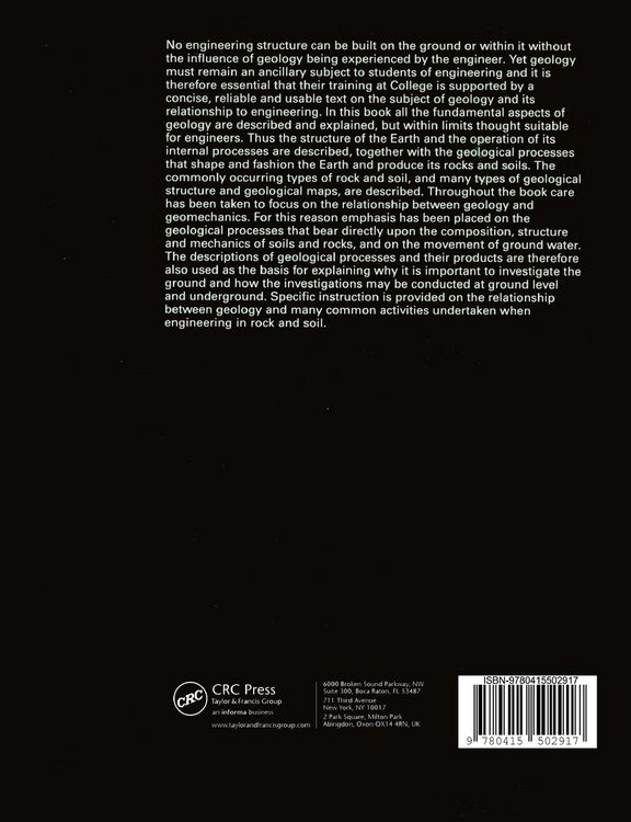 Produktbild: A Geology for Engineers