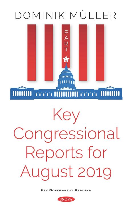 Produktbild: Key Congressional Reports for August 2019. Part V