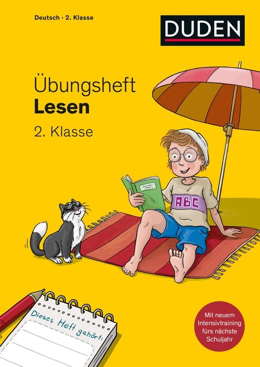 Produktbild: &Uuml;bungsheft - Lesen 2.Klasse