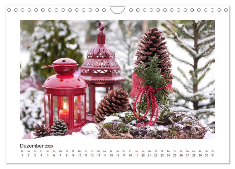 Produktbild: Blumen, Bl&uuml;ten, Dekoliebe (Wandkalender 2026 DIN A4 quer), CALVENDO Monatskalender