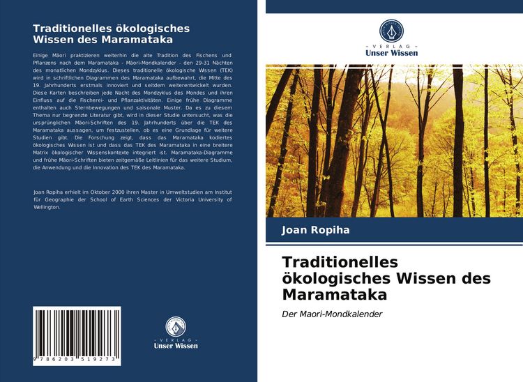 Produktbild: Traditionelles &ouml;kologisches Wissen des Maramataka