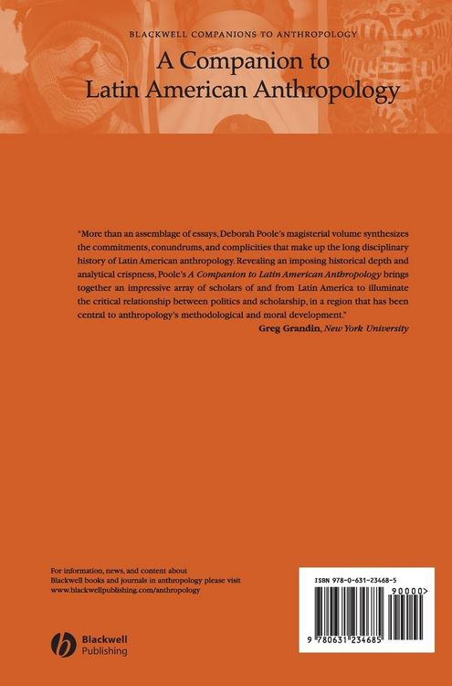 Produktbild: A Companion to Latin American Anthropology