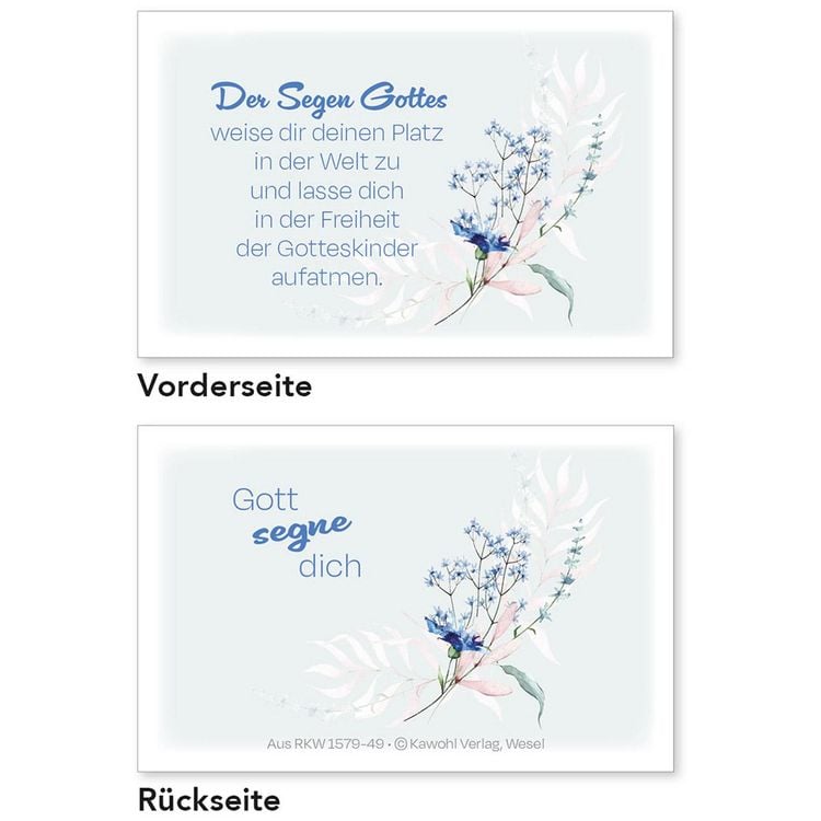 Produktbild: Segens-Karten